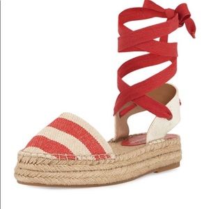 Splendid Red Eveleigh platform sandals Size 7 1/2